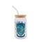 Harry Potter Ravenclaw House Mascot Glass Tumbler With Bamboo Lid and Straw